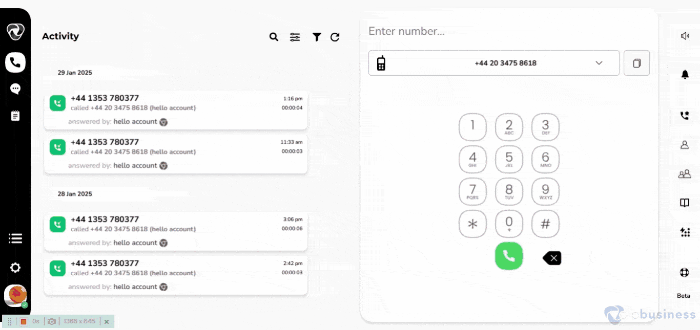 Adding Call Tags