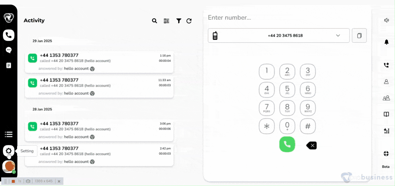 Call Recording In Call Queue