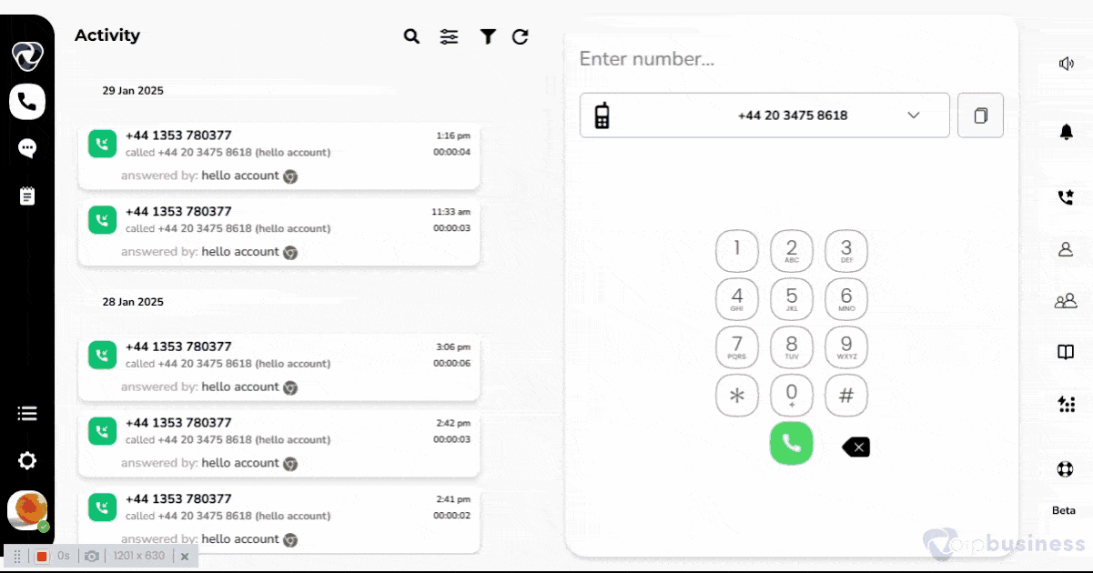 Voicemail Pin