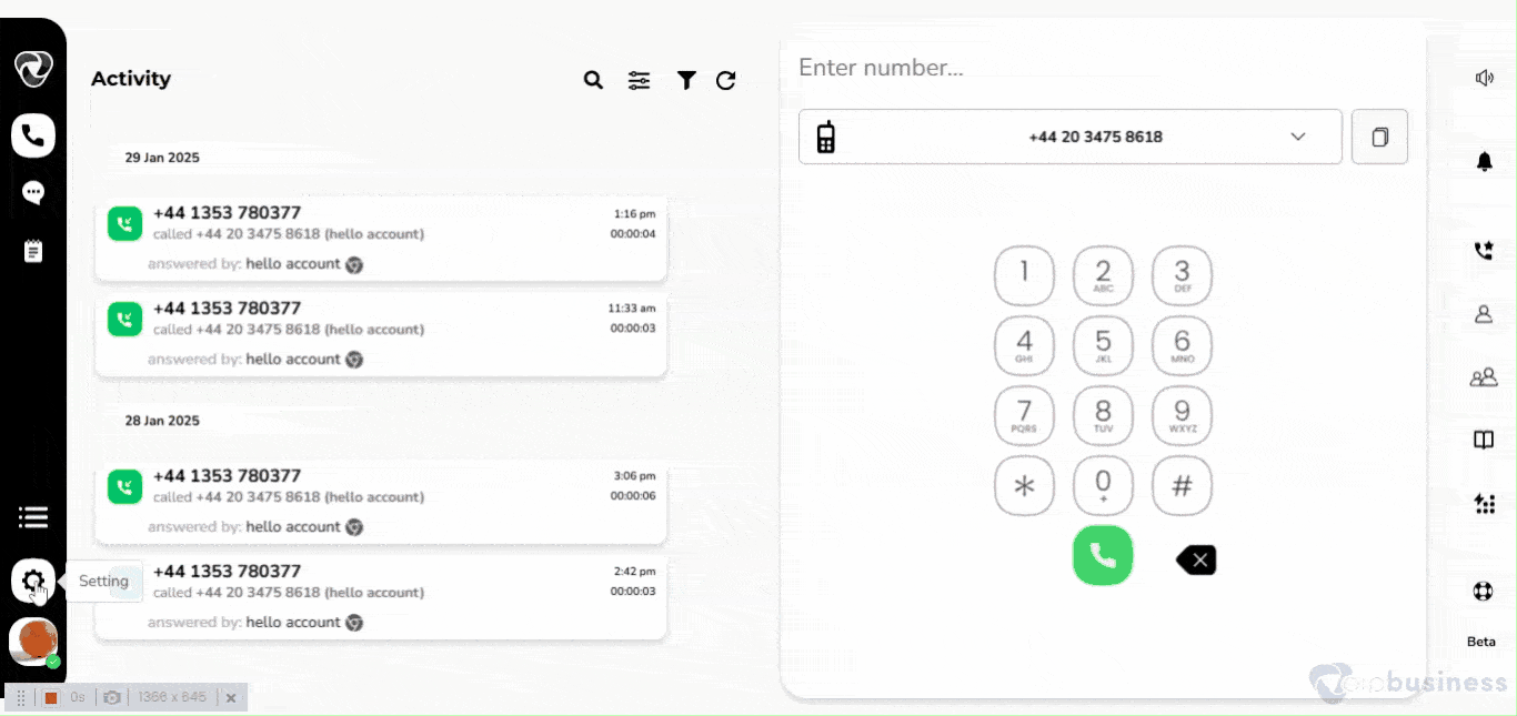 Ring In Use