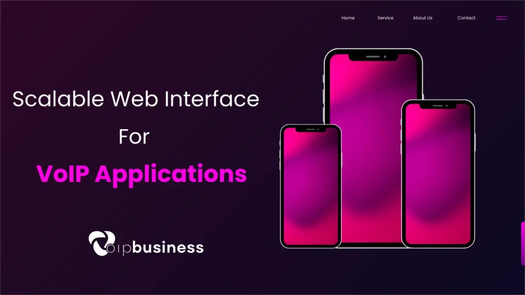 Web Interface for VoIP Applications