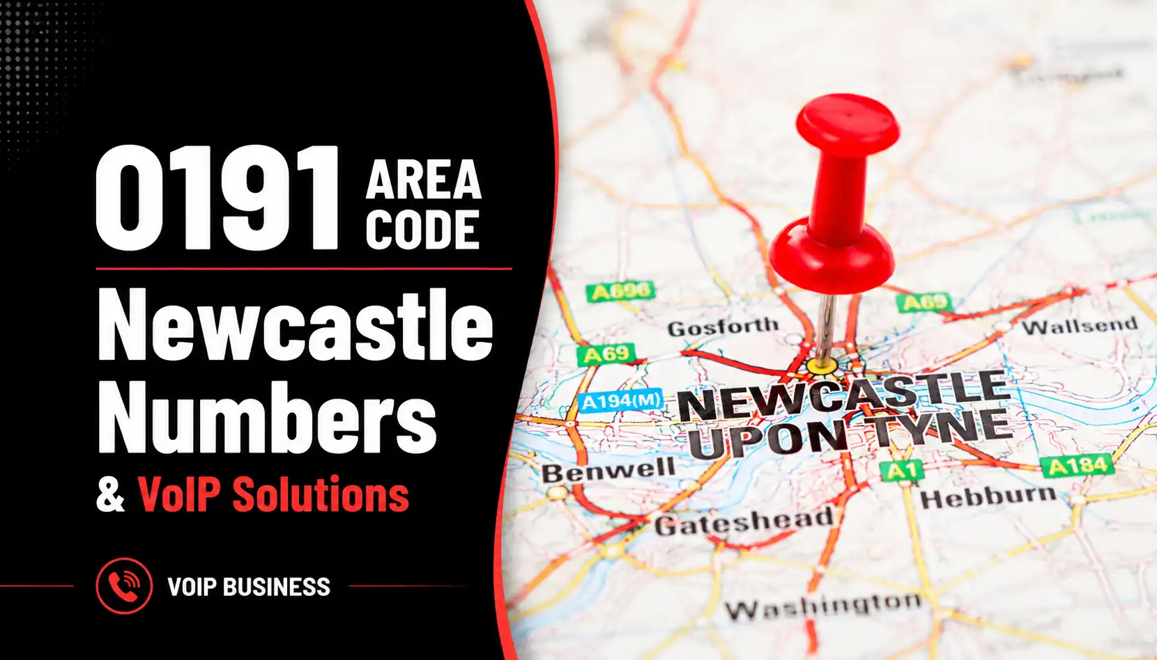 0191 Area Code - New Castle Phone Numbers & VoIP Solutions